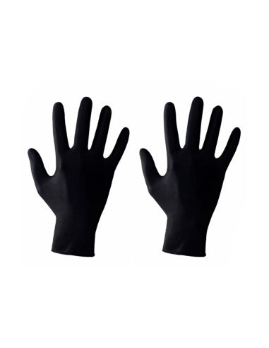 GUANTI IN NITRILE NERO L