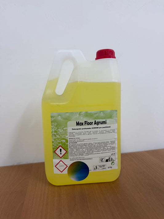 lavapavimenti 5kg profumazione agli agrumi