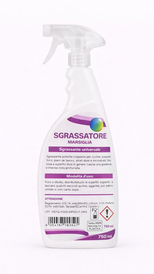 sgrassatore flacone 750 ml