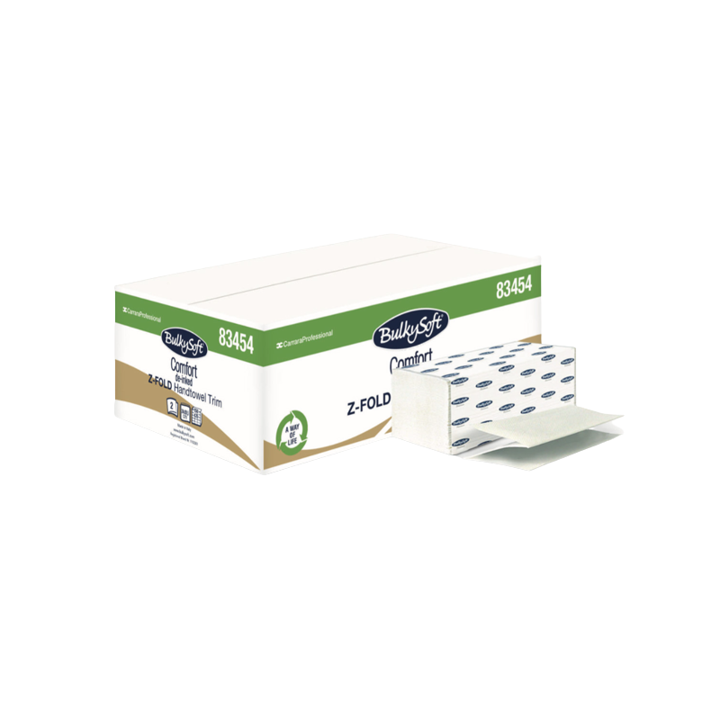 Asciugamani Bulkysoft piegati a z