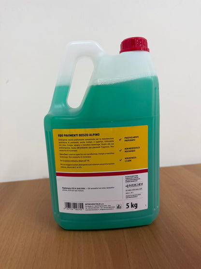 lavapavimenti 5kg profumazione bosco alpino